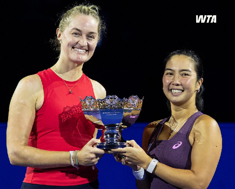 Aldila Sutjiadi Juara di Singapura, Raih Gelar WTA 500 Bersama Erin Routliffe