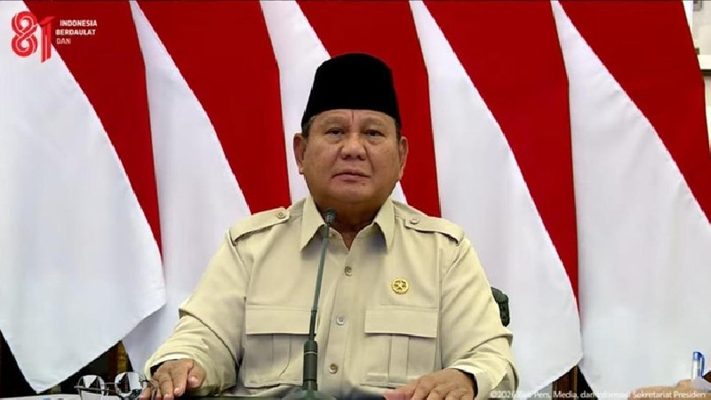Gunung Anak Krakatau Erupsi, Prabowo Imbau Warga Jauhi Zona Bahaya