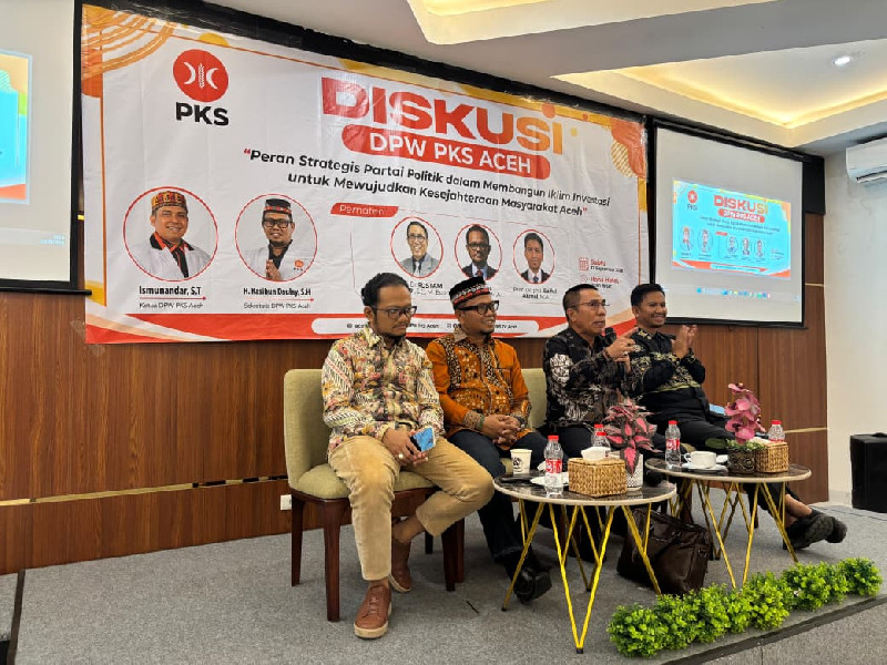 Prof Rustam Effendi Ungkap Strategi Partai Politik Dorong Investasi di Aceh