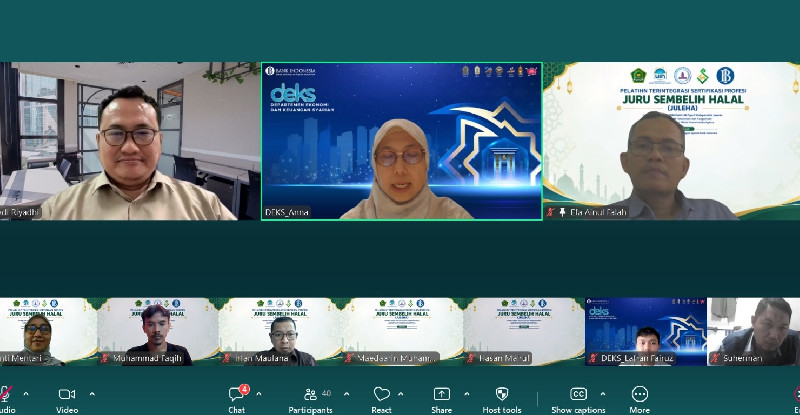 30 Juleha dari RPH dan RPU Ikuti Pelatihan Sertifikasi Profesi Kemenag