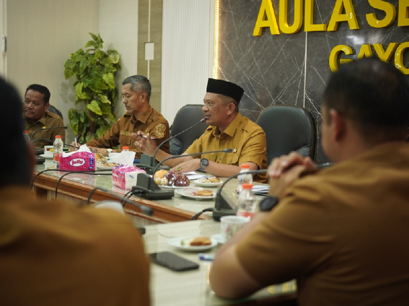 Bupati Gayo Lues Minta Penyaluran Bibit Kopi Dikawal Ketat