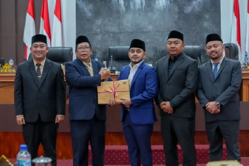 Pemkab Nagan Raya Sampaikan RKUA-PPAS 2027, Anggaran Capai Rp1,11 Triliun