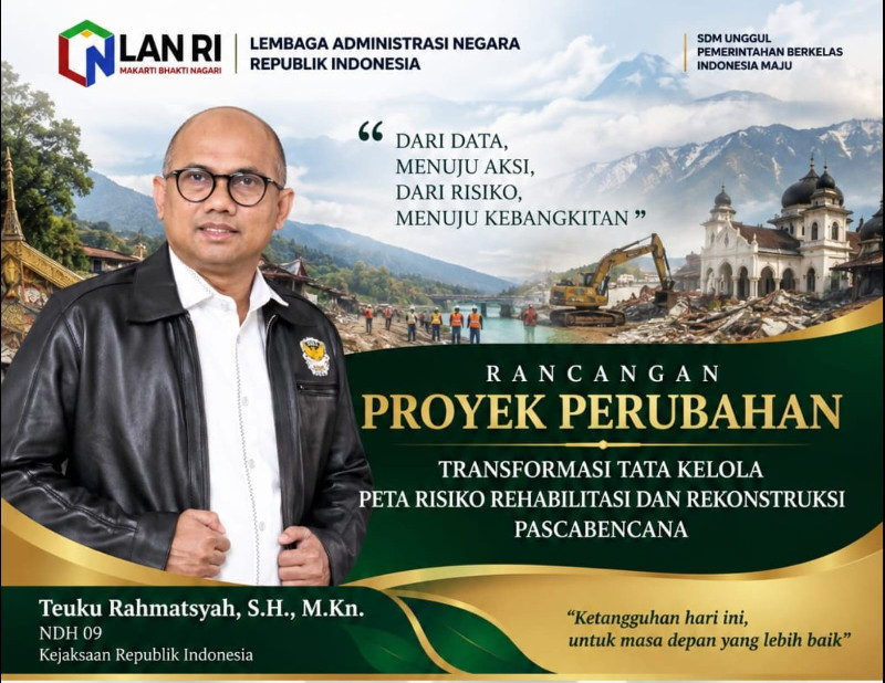 Teuku Rahmatsyah Gagas Peta Risiko untuk Pemulihan Pascabencana