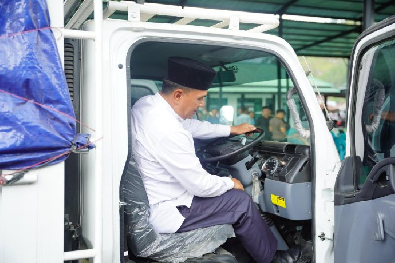 17 Koperasi Desa Merah Putih di Aceh Tengah Terima Bantuan Dump Truck
