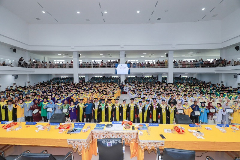 UTU Wisuda 747 Lulusan, Dua Program Studi Cetak Sejarah Baru
