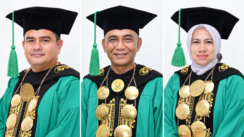 Mengenal Lebih Dekat Tiga Calon Rektor Unimal