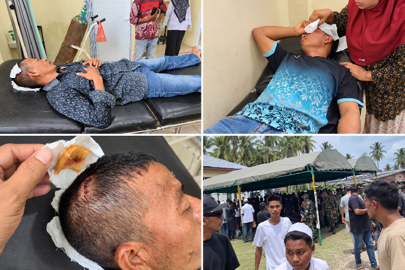 Maulid Nabi di Gampong Sagoe Pidie Berakhir Ricuh, Dua Warga Terluka
