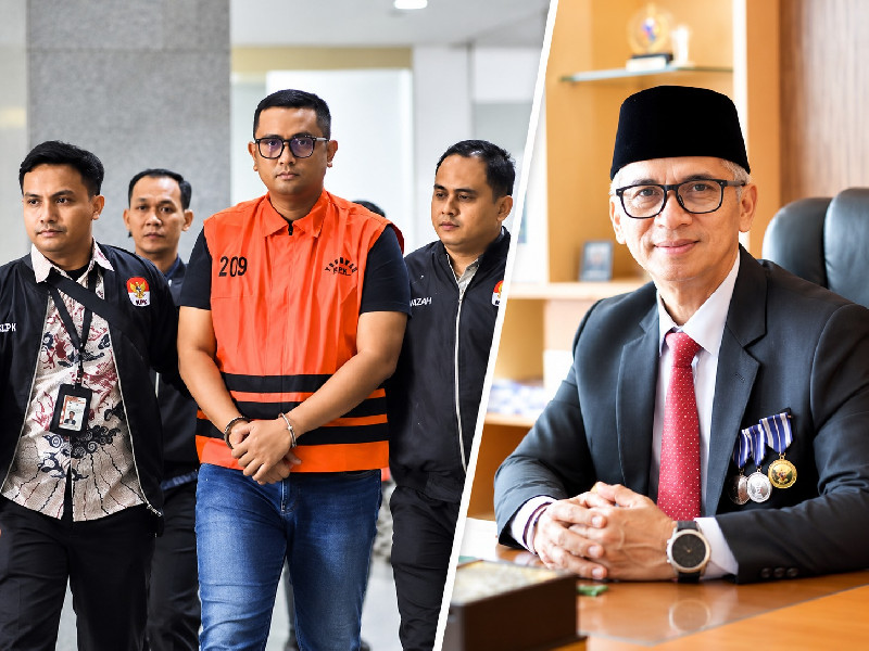 Dugaan Suap Audit Rp400 Juta, Kepala BPK Jateng dan Bupati Klaten Ditahan KPK