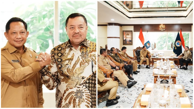 Usai Bertemu Mendagri, TRK Dorong BUMD Perkuat Ekonomi Nagan Raya