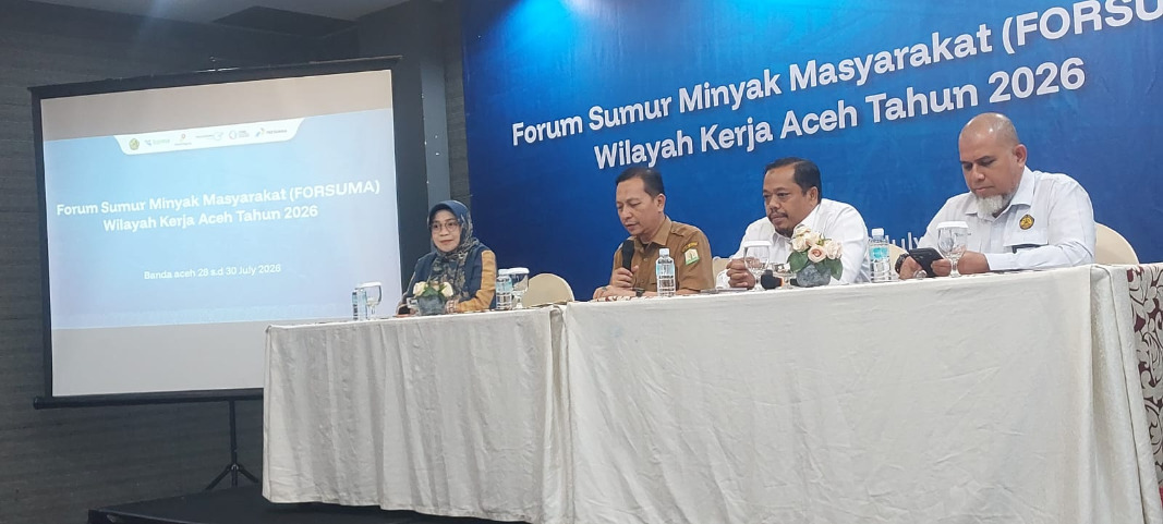 FORSUMA Aceh Dorong Sumur Minyak Rakyat Legal dan Aman