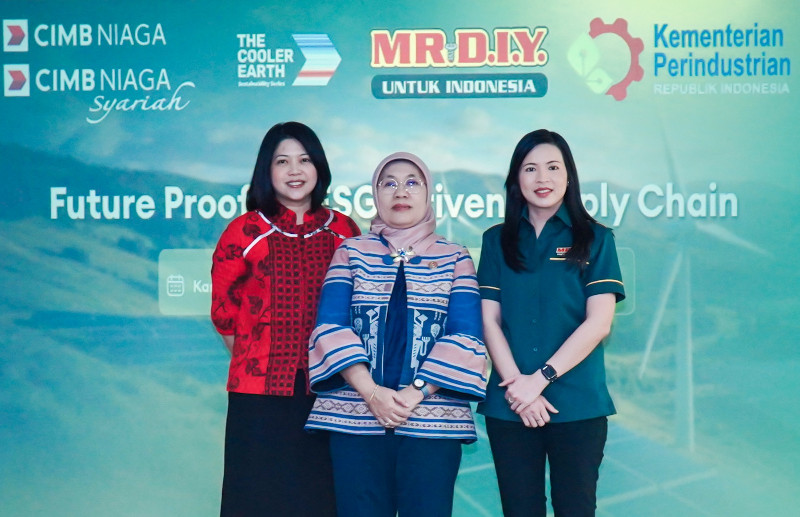 Kemenperin Gandeng MR DIY dan CIMB Niaga, Buka Pembiayaan dan Pemasaran untuk IKM