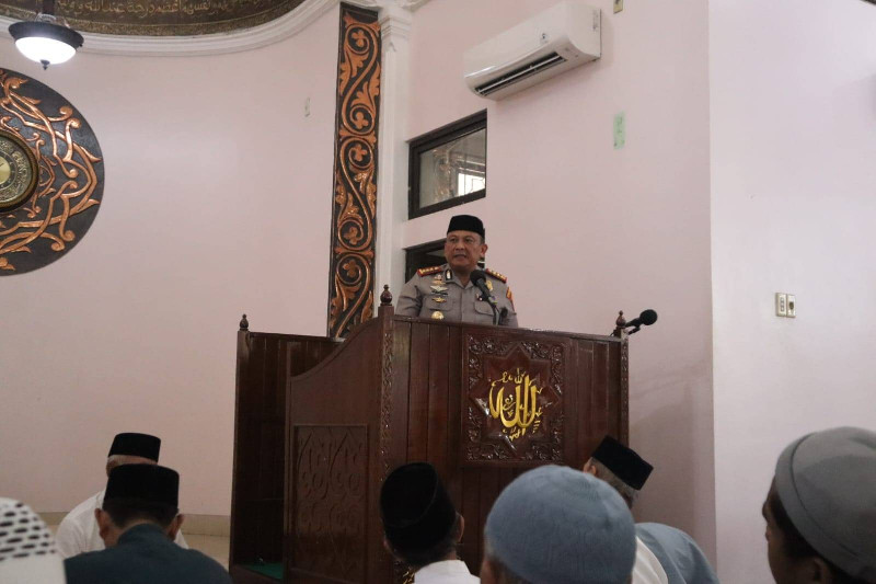Lewat Mimbar Jumat, Kapolresta Banda Aceh Ungkap Penanganan 453 Kasus dalam Tiga Bulan