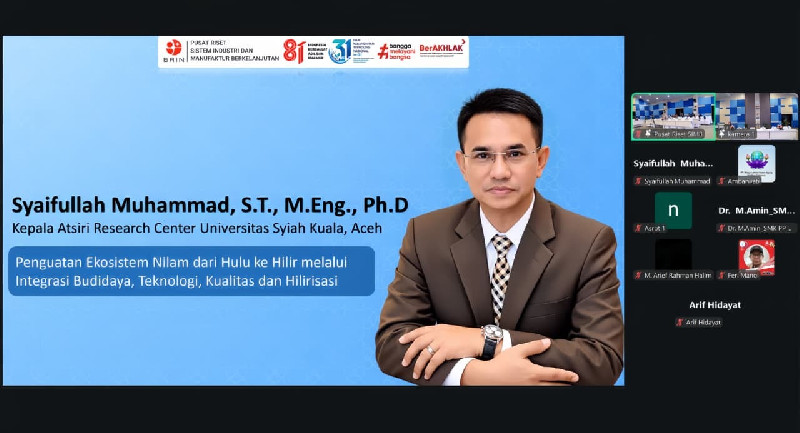 Hilirisasi Nilam Ciptakan Nilai Tambah dan Transformasi Ekosistem Rantai Pasok Handal
