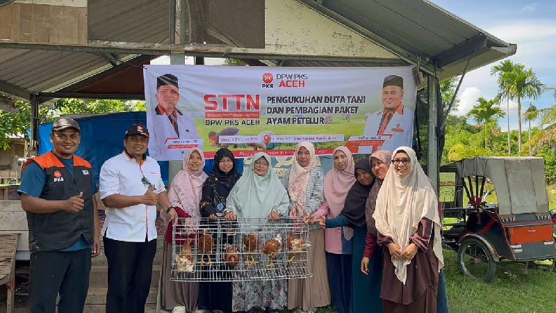 DPW PKS Aceh Launching Sekolah Tani, Ternak, dan Nelayan