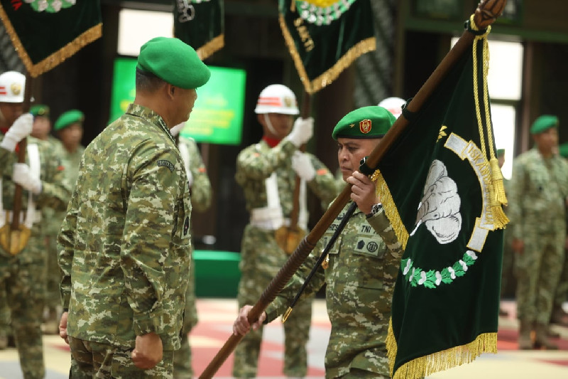 Brigjen TNI Mahesa Fitriadi Resmi Jadi Pangdam Iskandar Muda