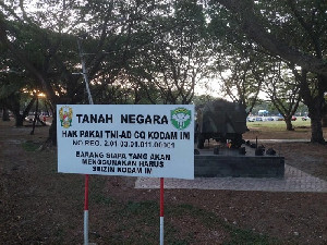 Blang Padang, Tanah Wakaf yang Terjebak Sengketa Negara