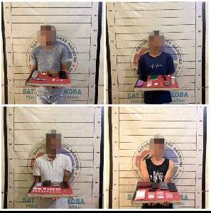 Tak Sampai 8 Jam, Polisi Berhasil Ungkap Peredaran Sabu dan Amankan Empat Tersangka