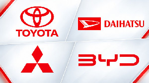 BYD Pangkas Jarak dengan Mitsubishi, Toyota&ndash;Daihatsu Masih Dominan