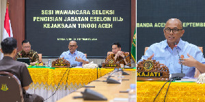 Perkuat Sistem Merit, Teuku Rahmatsyah Bangun Fondasi Kejati Aceh yang Profesional