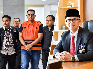 Dugaan Suap Audit Rp400 Juta, Kepala BPK Jateng dan Bupati Klaten Ditahan KPK