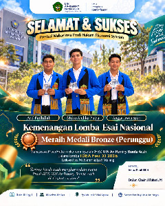 Mahasiswa UIN Ar-Raniry Borong Dua Bronze Medal di Ajang Nasional IDEA FEST 6