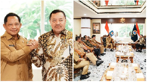 Usai Bertemu Mendagri, TRK Dorong BUMD Perkuat Ekonomi Nagan Raya