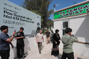 Pemko Banda Aceh Resmikan Pos Pengawasan Syariat Islam di Titik Nol Kutaraja dan Ulee Lheue