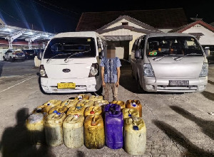 Polres Aceh Selatan Bongkar Dugaan Penyalahgunaan Solar Subsidi, 640 Liter BBM Disita