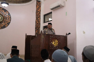 Lewat Mimbar Jumat, Kapolresta Banda Aceh Ungkap Penanganan 453 Kasus dalam Tiga Bulan