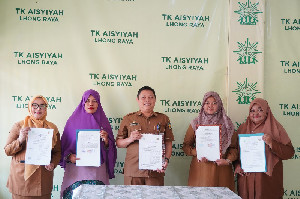 Disdukcapil Banda Aceh Gandeng 3 TK, Dorong Semua Anak Punya KIA