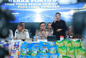 Bareskrim Sita 6,4 Ton Beras Fortifikasi, Ini 5 Merek yang Diduga Tak Sesuai Label