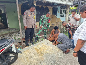 Perselisihan Akses Mobil di Aceh Barat Berakhir Damai, Warga Sepakat Perbaiki Box Parit