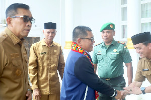 Bupati Simeulue Sambut Muslim Ayub, Perjuangkan Aspirasi Pembangunan