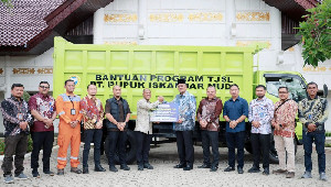 Pemkab Aceh Utara Terima Bantuan Truk Sampah dari PIM
