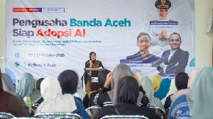 400 UMKM Banda Aceh Dilatih Gunakan AI untuk Kembangkan Usaha