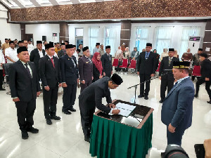 Bupati Aceh Utara Mutasi 10 Pejabat Pimpinan Tinggi Pratama, Ini Daftarnya