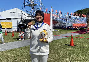 Nurisa Dian Ashrifah Ukir Sejarah, Emas Panahan Pertama Indonesia di Asian Games