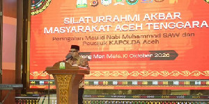 Plt Sekda Aceh Hadiri Silaturrahmi Akbar Masyarakat Aceh Tenggara