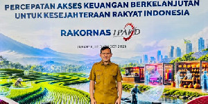 Hadiri Rakornas TPAKD 2026, Wagub Dek Fadh Perkuat Akses Keuangan Daerah