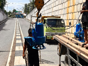 Pasca Pencurian Kabel, 4 Pompa Underpass Beurawe Kini Kembali Beroperasi