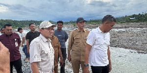 Wagub Dek Fadh Tinjau Sejumlah Infrastruktur dan Kondisi Sungai di Bireuen-Aceh Utara