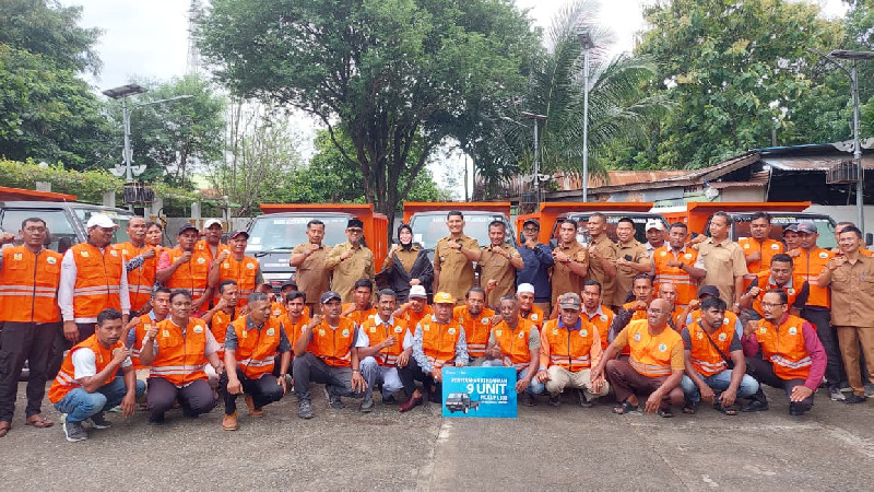 Illiza Tambah 18 Armada Sampah di Banda Aceh, Target Kota Bersih Pukul 08.00 WIB