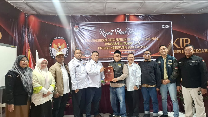 Bawaslu Temukan Kekeliruan Data PDPB KIP Bener Meriah, Ada Selisih di 4 Kecamatan