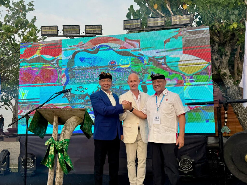 Diikuti 19 Negara, Kejuaraan Dunia Bawah Air CMAS 2026 Digelar di Bali