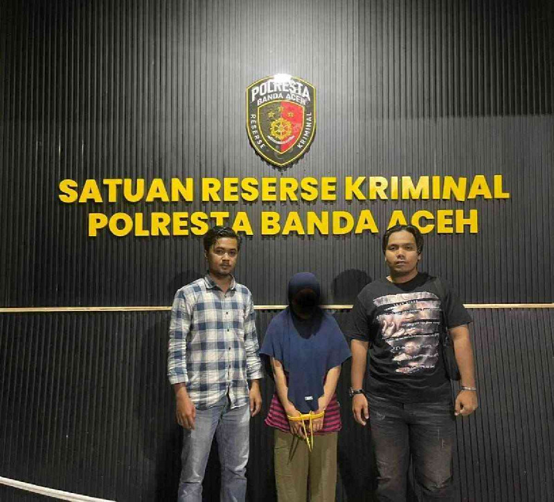 Curi Emas Majikan 12 Mayam, ART di Banda Aceh Ditahan Polisi