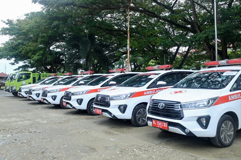 6 Ambulans Tambahan, Perkuat Layanan Kesehatan Pascabencana Aceh Timur