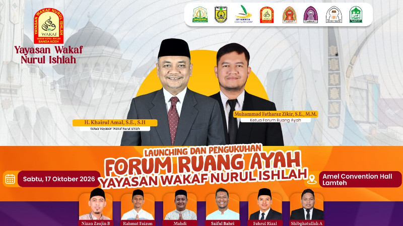 Yayasan Wakaf Nurul Ishlah Launching Ruang Ayah, Perkuat Peran Ayah dalam Pendidikan dan Pengasuhan Anak