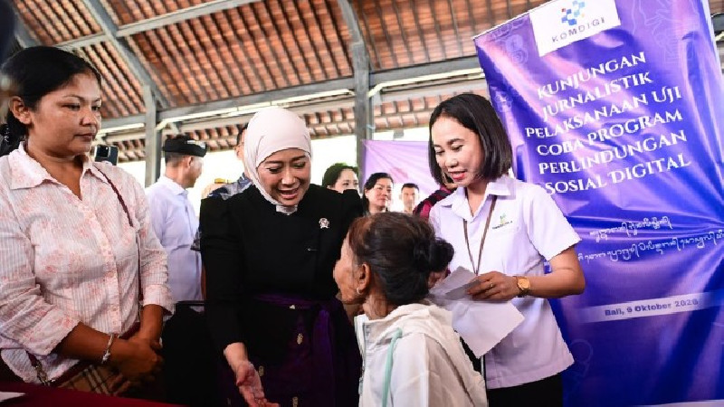 652 Ribu Keluarga di Bali Daftar Portal Perlinsos, Ini Kata Meutya Hafid