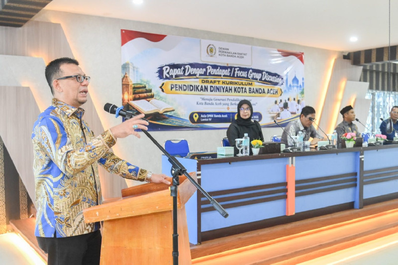 DPRK Banda Aceh Minta Kurikulum Diniyah Segera Diterapkan di Sekolah