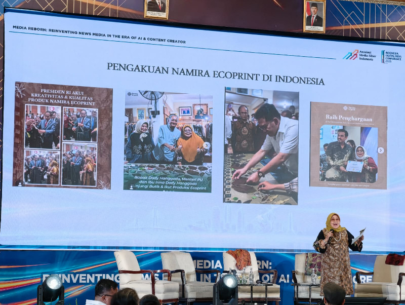 Namira Ecoprint Tembus Pasar Dunia, Yayuk: Media Jadi Kunci